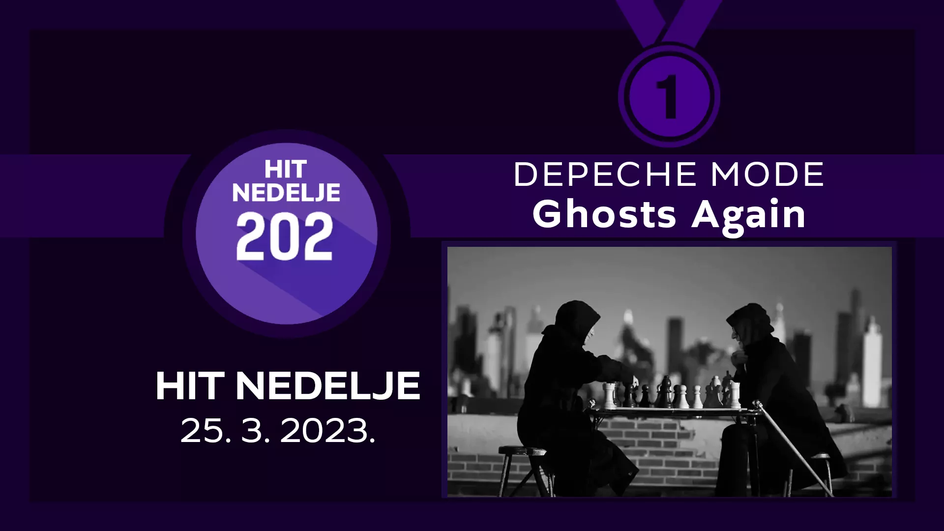 DEPECHE MODE – Ghosts Again / Hit nedelje – 25. 3. 2023.
