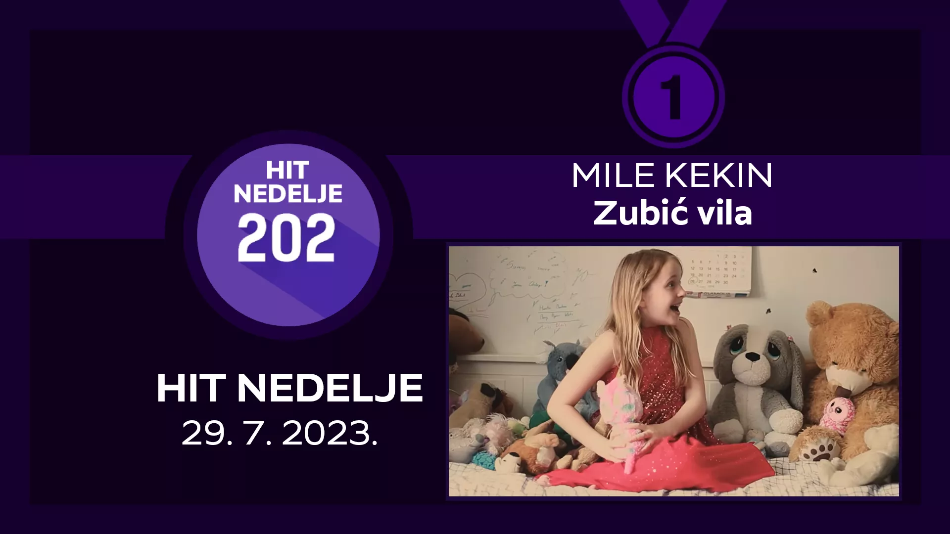 MILE KEKIN – Zubić vila / Hit nedelje – 29. 7. 2023.