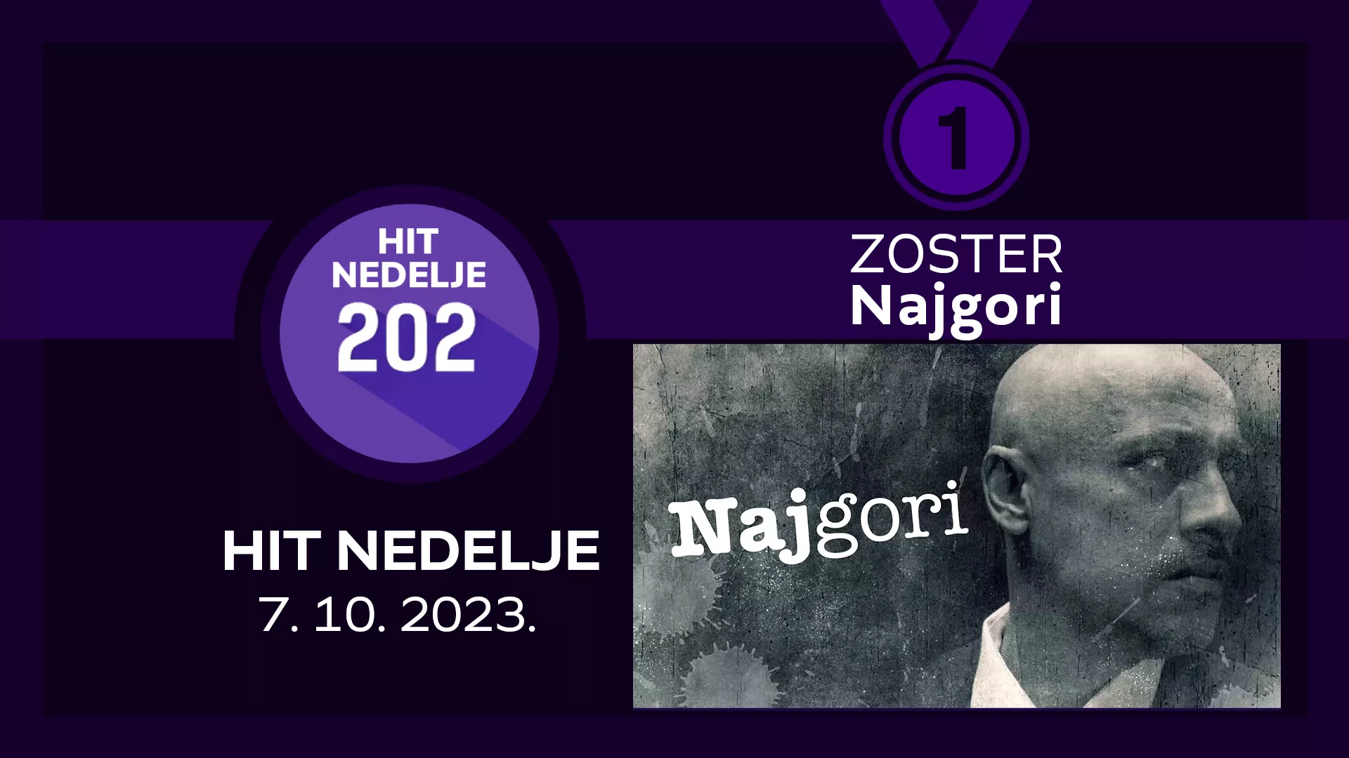 Zoster – Najgori / Hit nedelje – 7. 10. 2023.