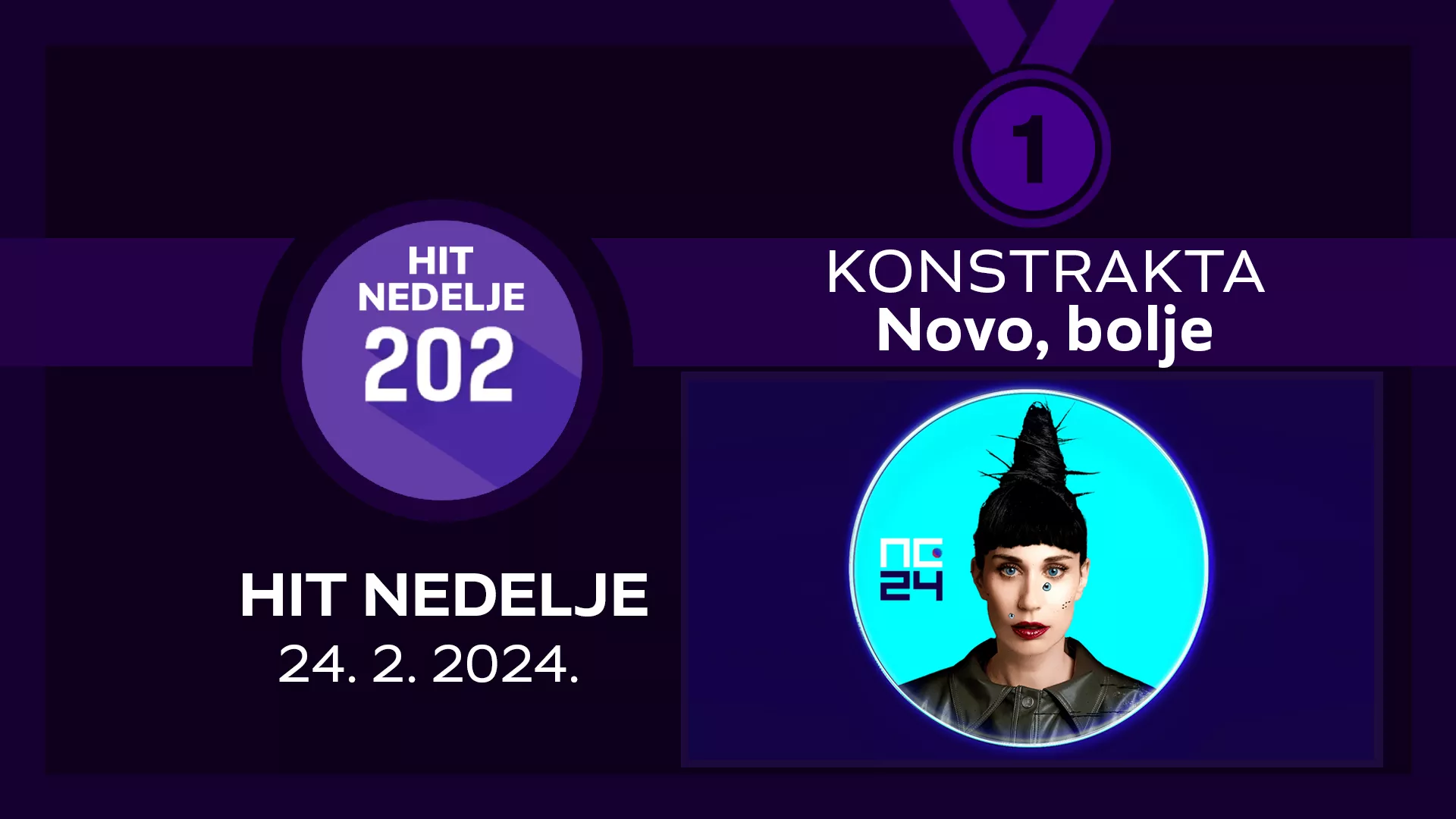 Konstrakta - Novo, bolje / Hit nedelje – 24. 2. 2024.
