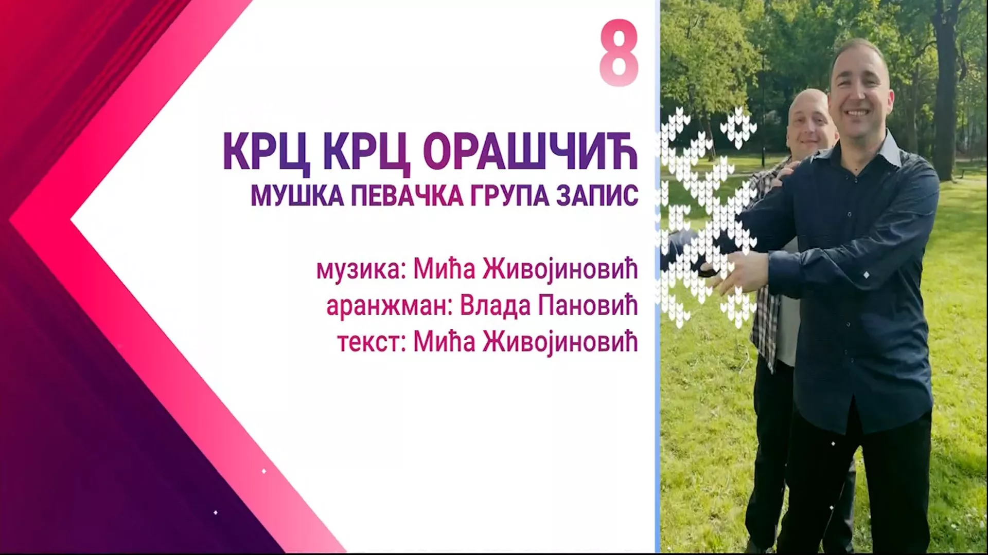 Pevačka grupa Zapis  –  Krc krc oraščić