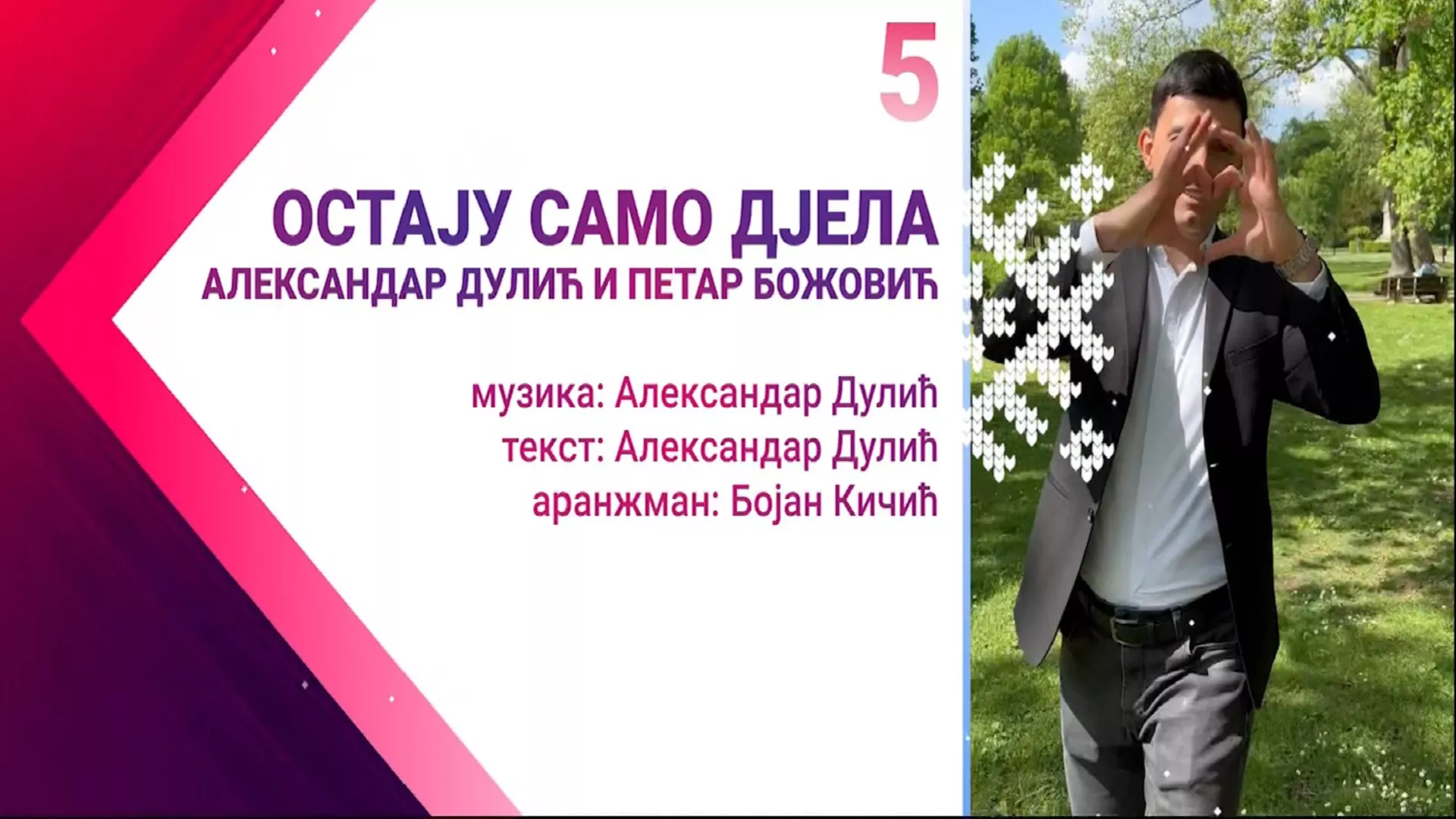 Aleksandar Dulić i Petar Božović  –  Ostaju samo djela