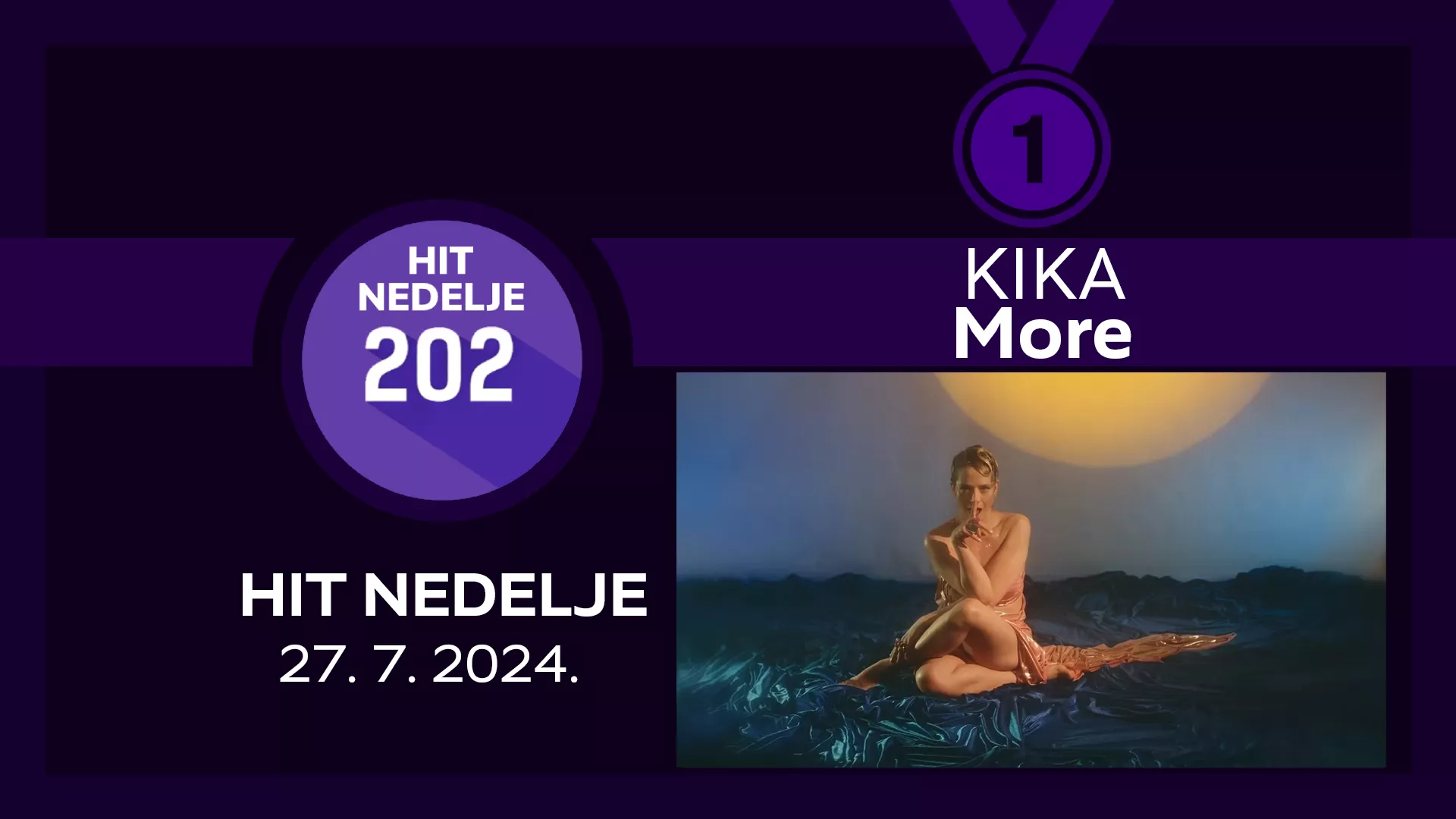 Kika - More / Hit nedelje – 27. 7. 2024.