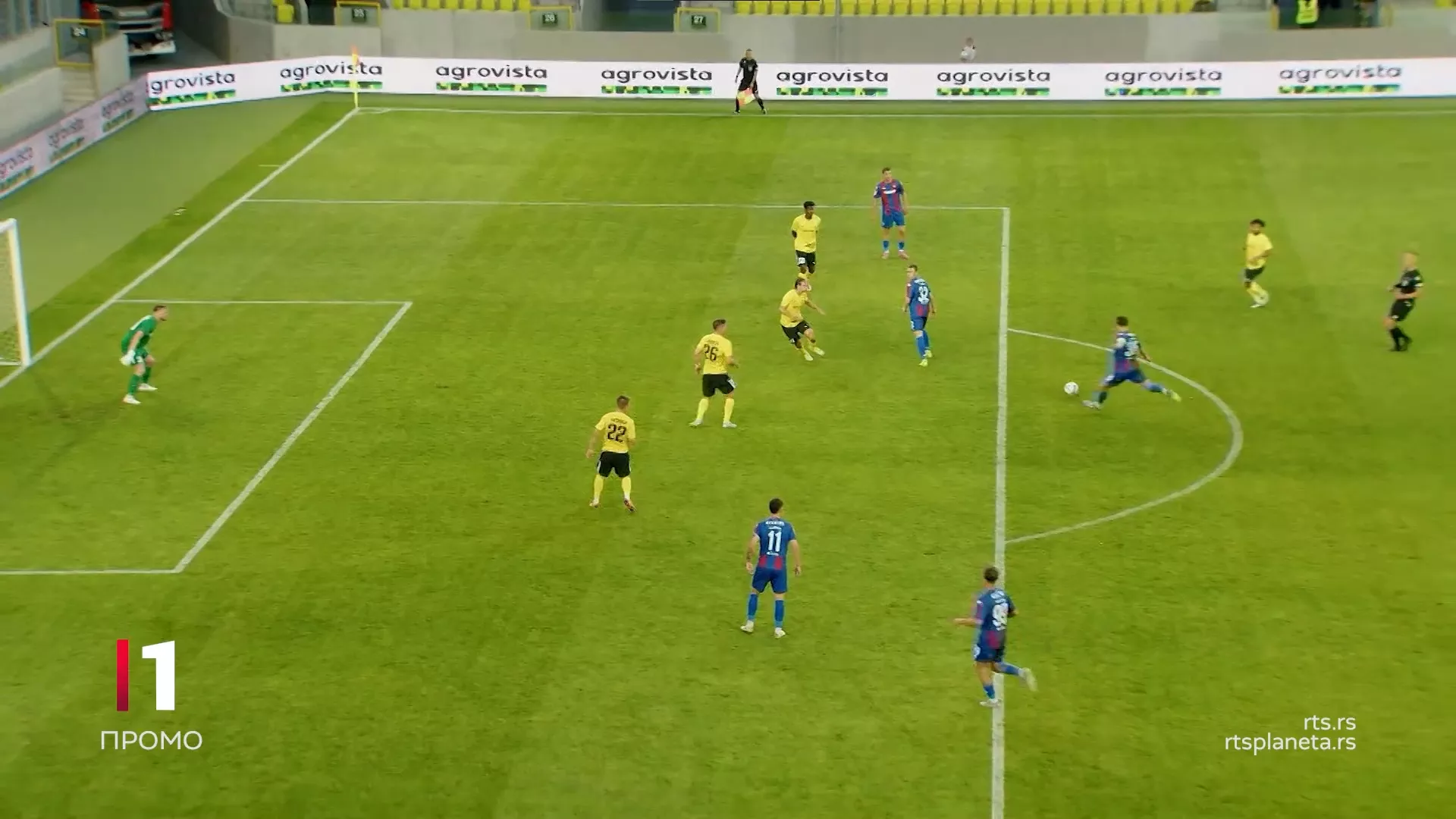 Partizan – Oleksandrija na RTS-u