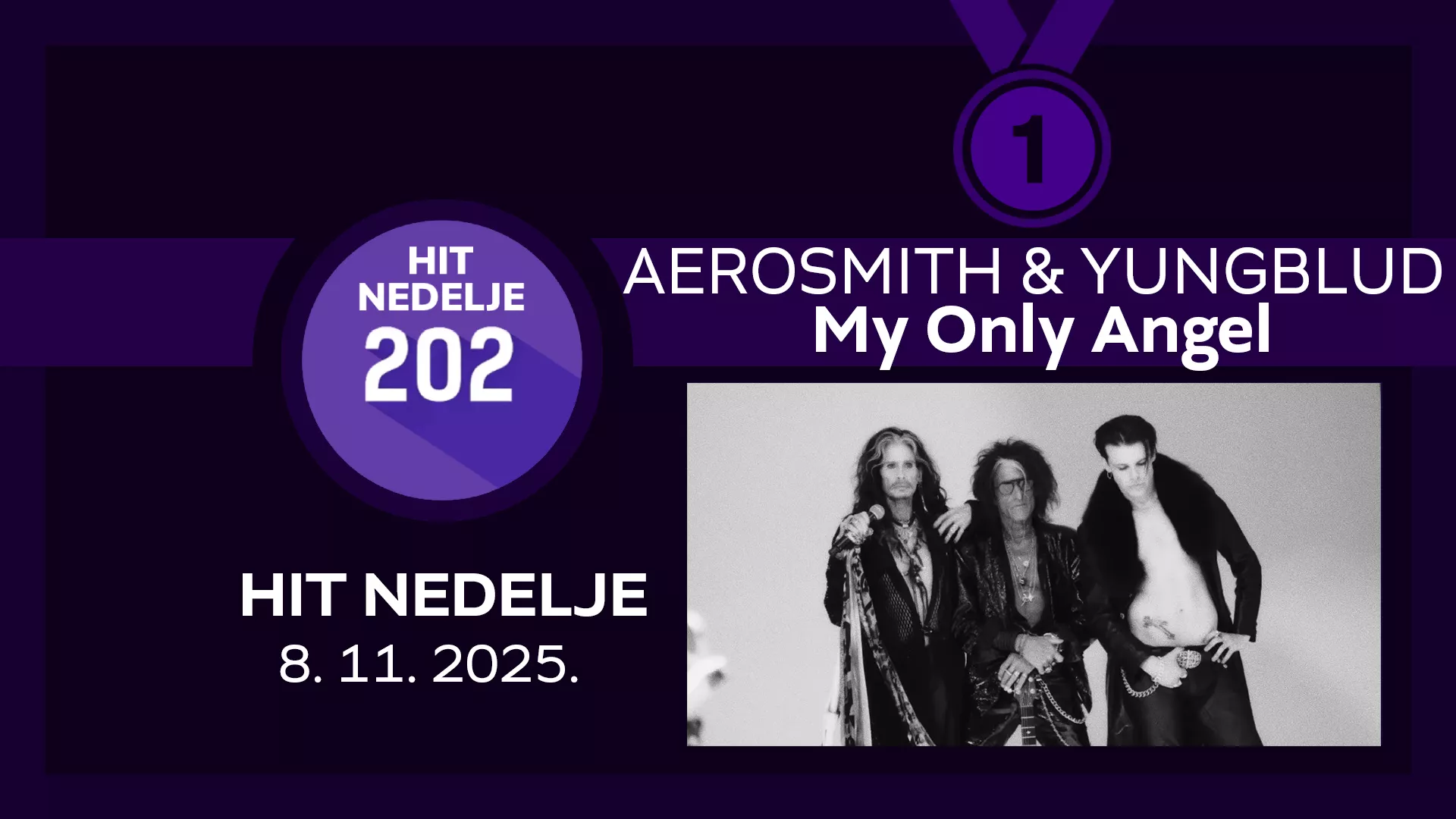 Aerosmith & Yungblud - My Only Angel / Hit nedelje – 8. 11. 2025.