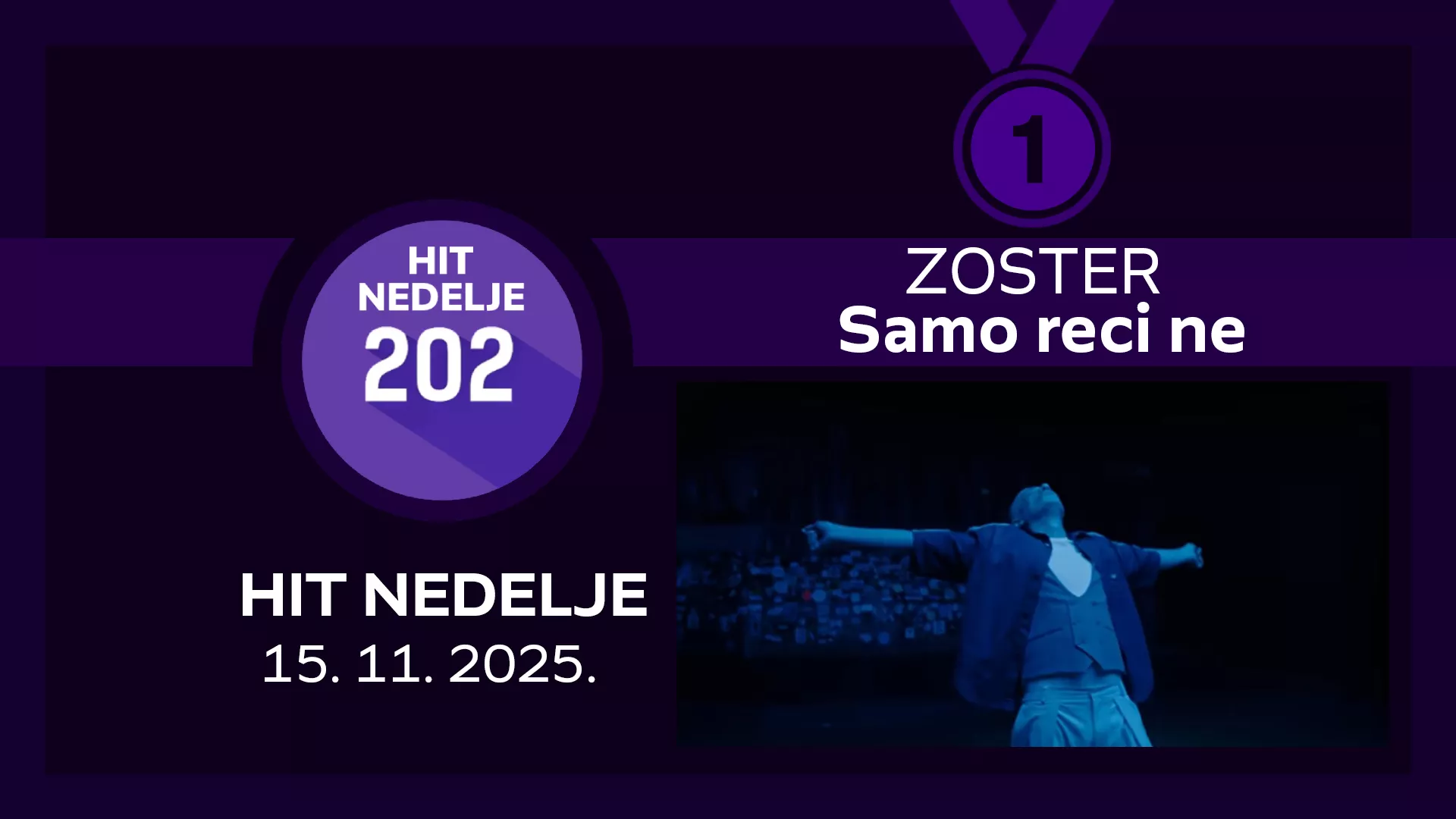 Zoster - Samo reci ne / Hit nedelje – 15. 11. 2025.