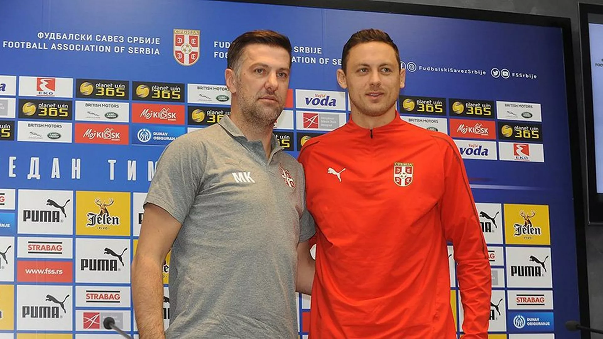 Vreme sporta i razonode – Mladen Krstajić i Nemanja Matić