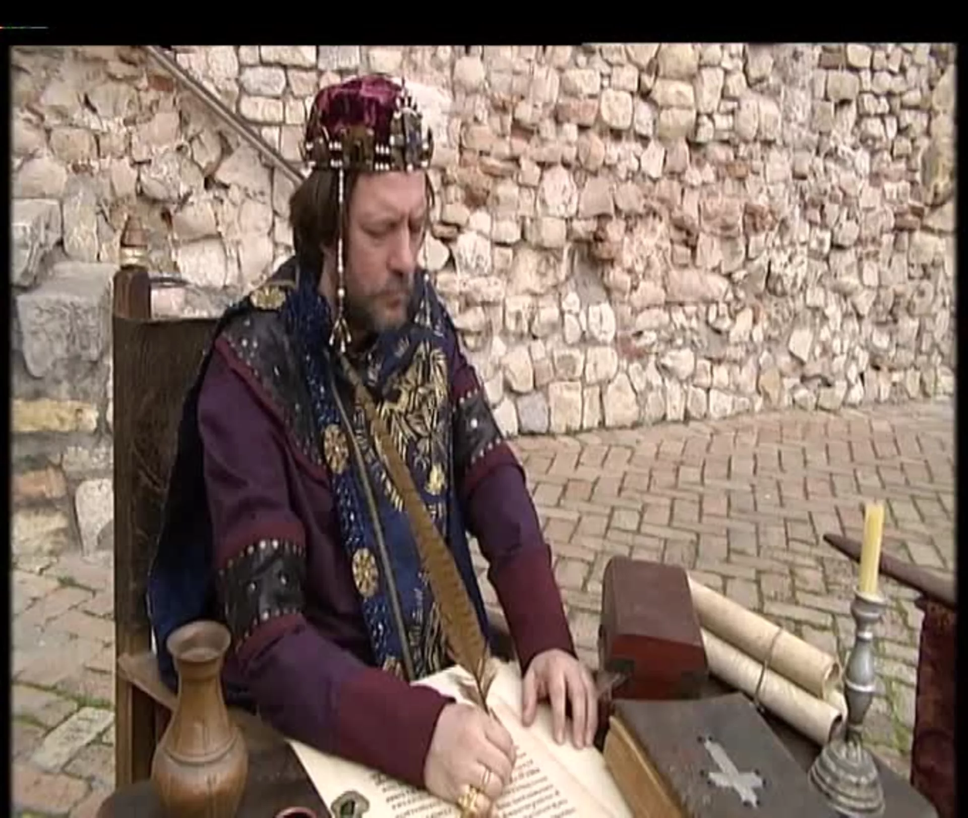 Staro srpsko pisano nasleđe – Sveti kralj i pisac