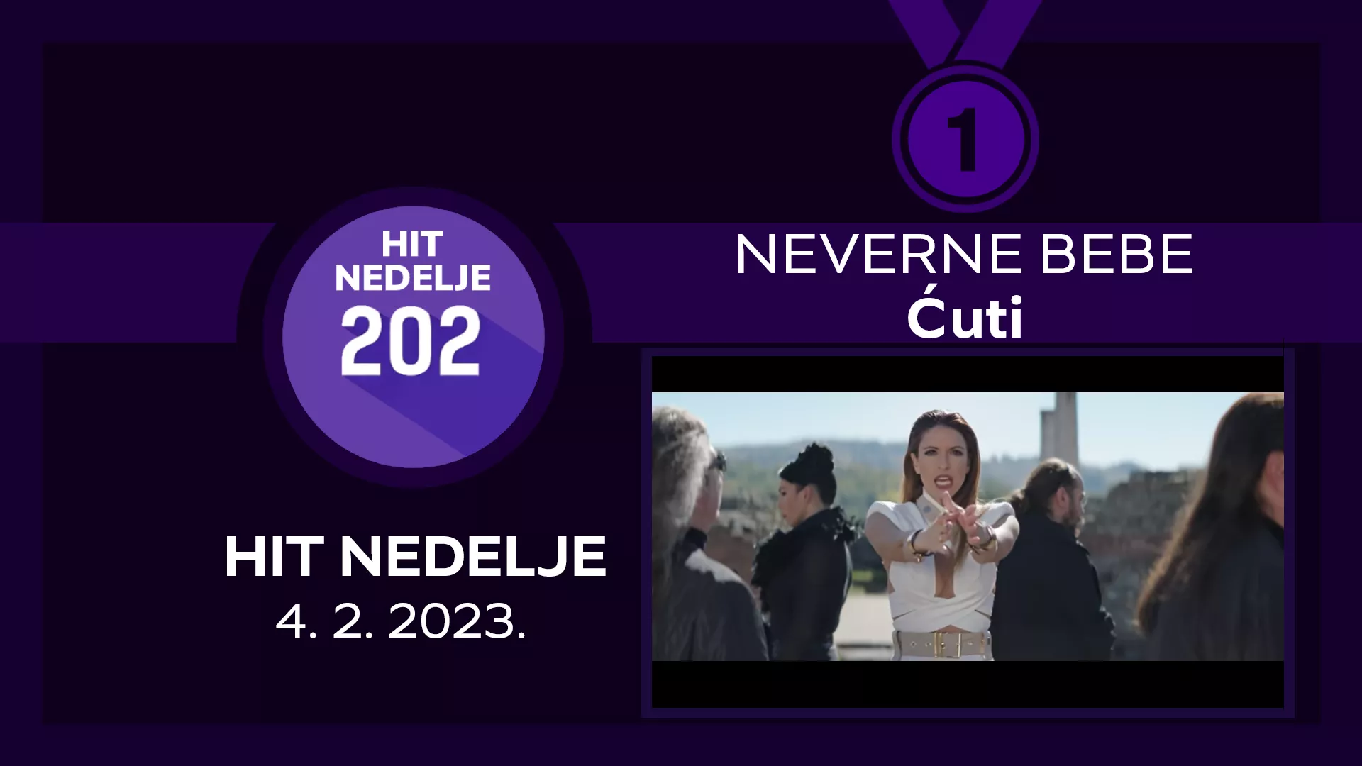 НЕВЕРНЕ БЕБЕ - Ћути / Хит недеље – 4. 2. 2023.