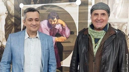 Do detalja: Marko Novaković i Bojan Rakić (R)