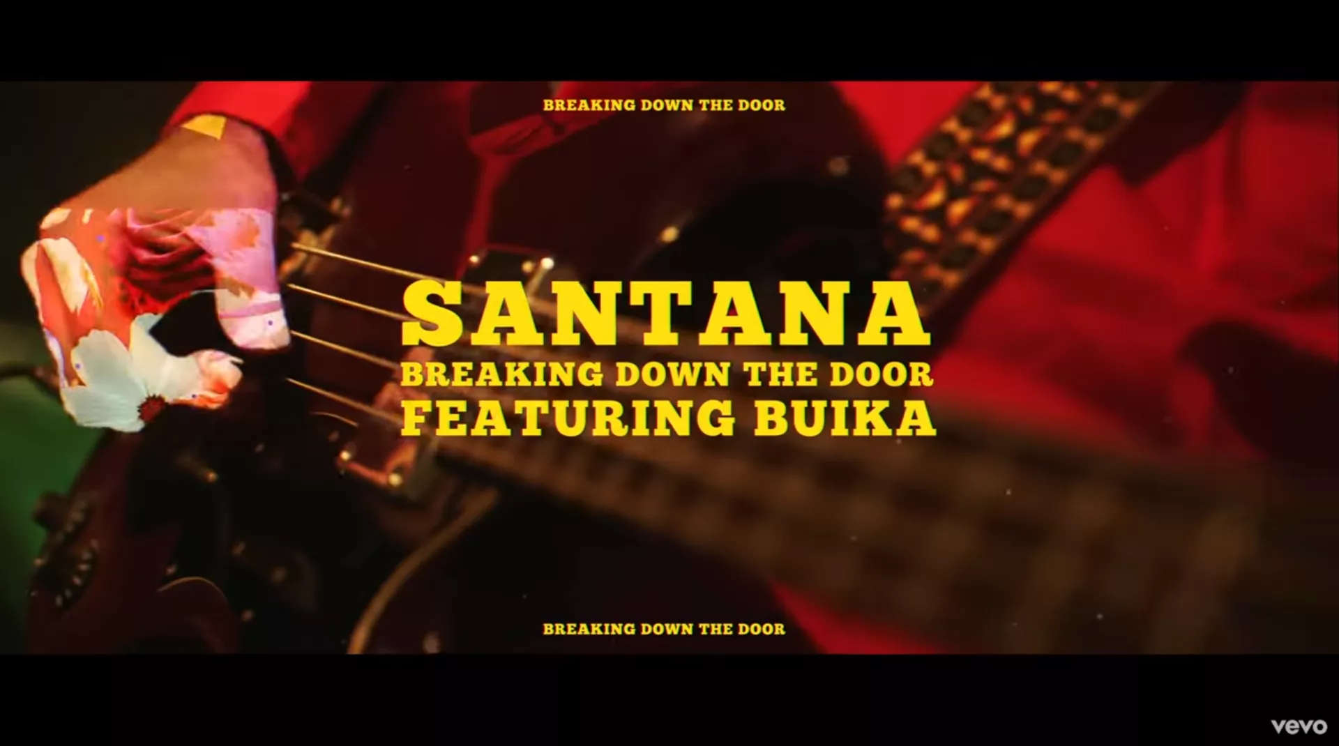 SANTANA - Breaking Down the Door (f BUIKA)