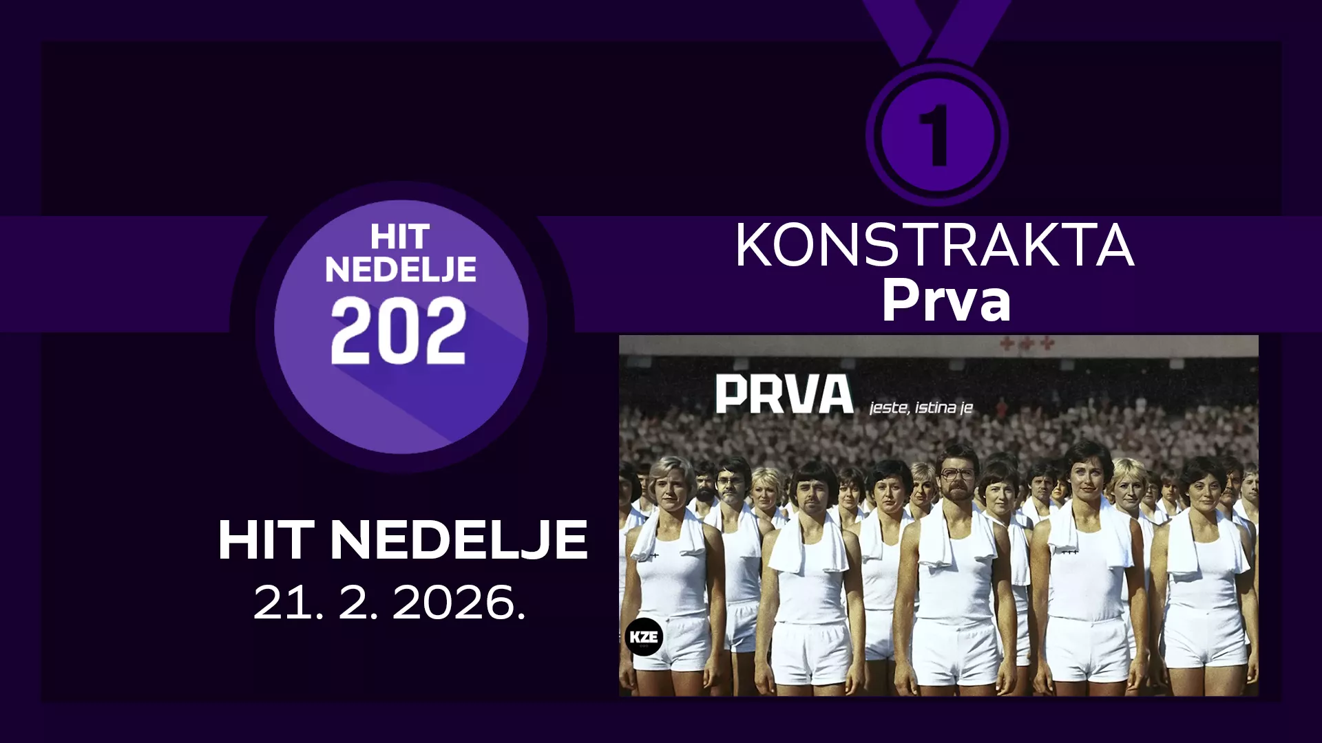 Констракта - Прва / Хит недеље – 21. 2. 2026.