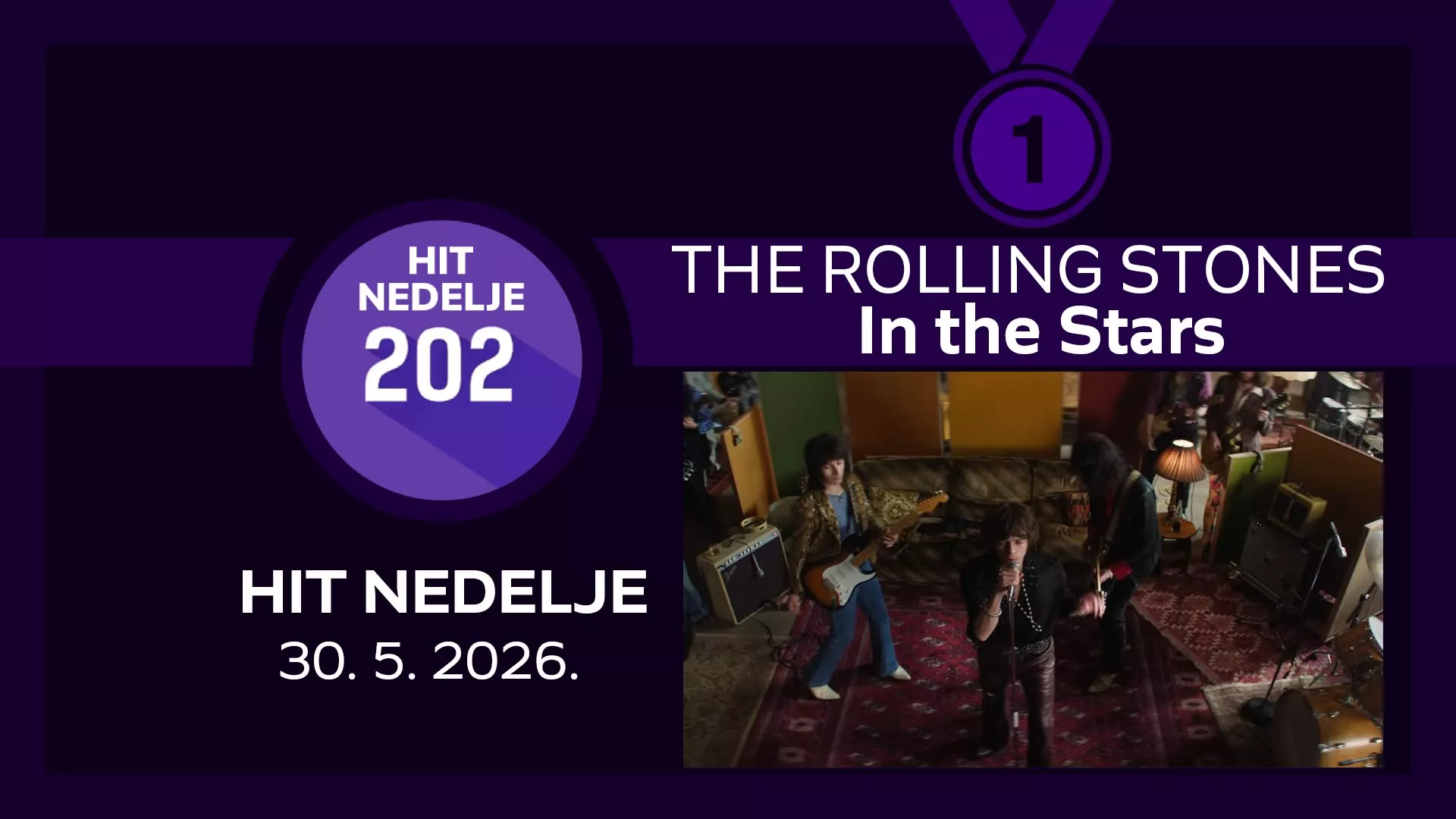 The Rolling Stones - In The Stars / Хит недеље – 30. 5. 2026.