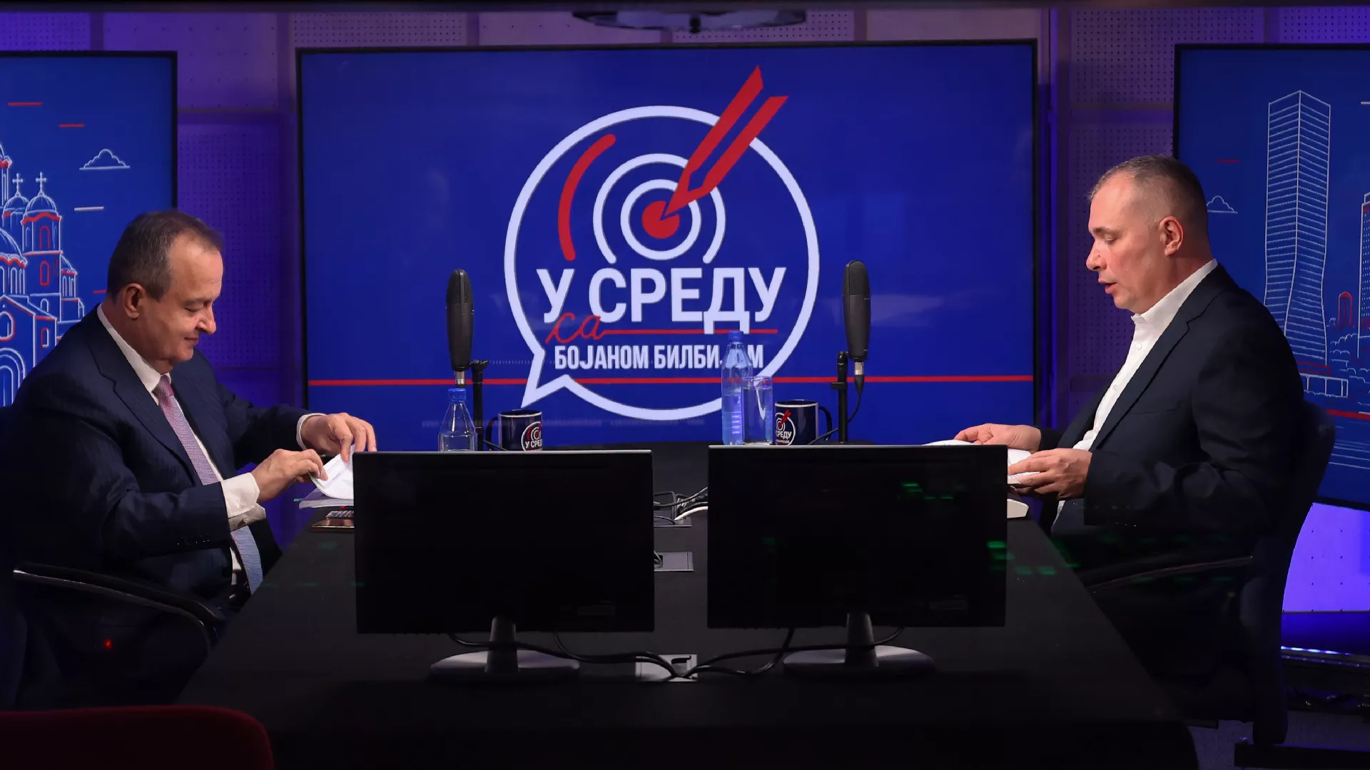 У среду са Бојаном Билбијом - гост Ивица Дачић, лидер Социјалистичке партије Србије и министар унутрашњих послова