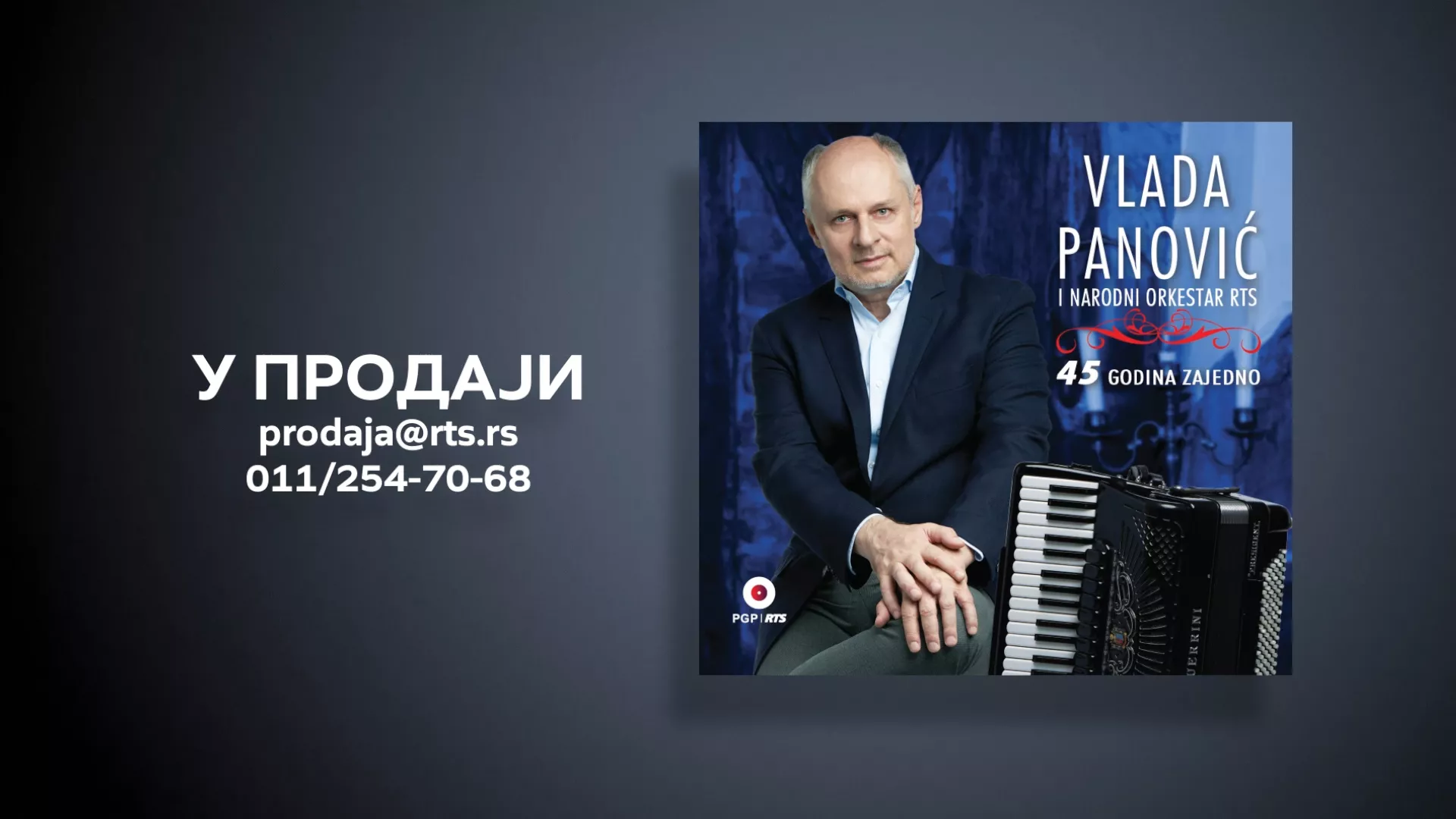 Vlada Panović i Narodni orkestar RTS-a – 45 godina zajedno