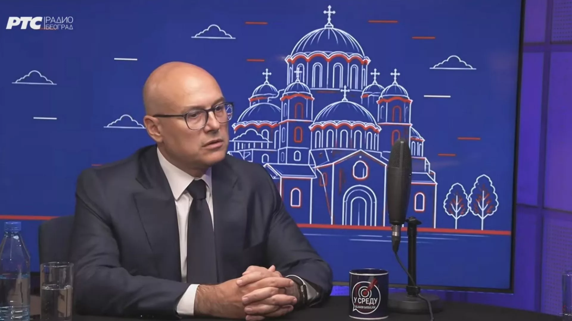 U sredu sa Bojanom Bilbijom - Gost Miloš Vučević, predsednik SNS-a i savetnik predsednika Srbije za regionalna pitanja