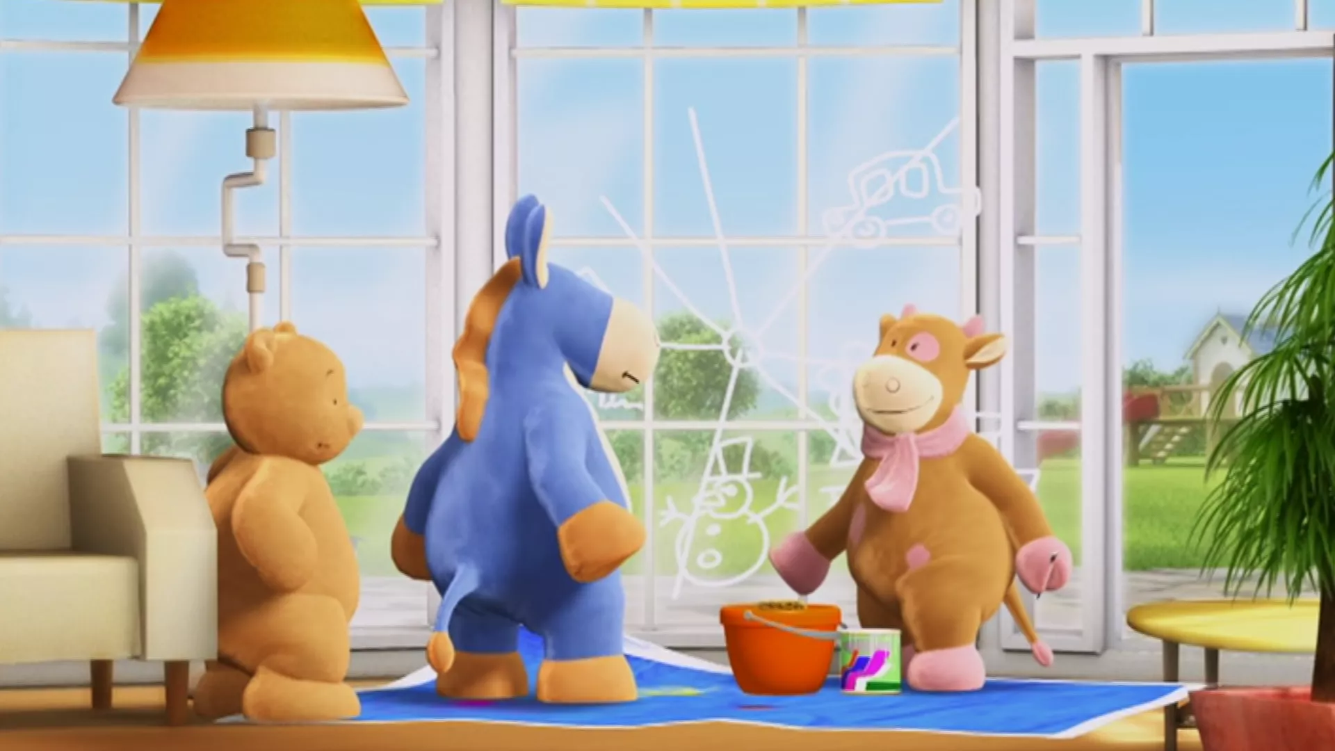 Pako, Nuki i Lola: Crtež na nebu